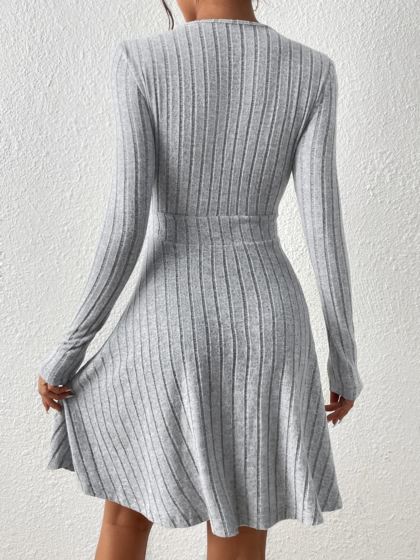 GRAY ELEGANCE DRESS