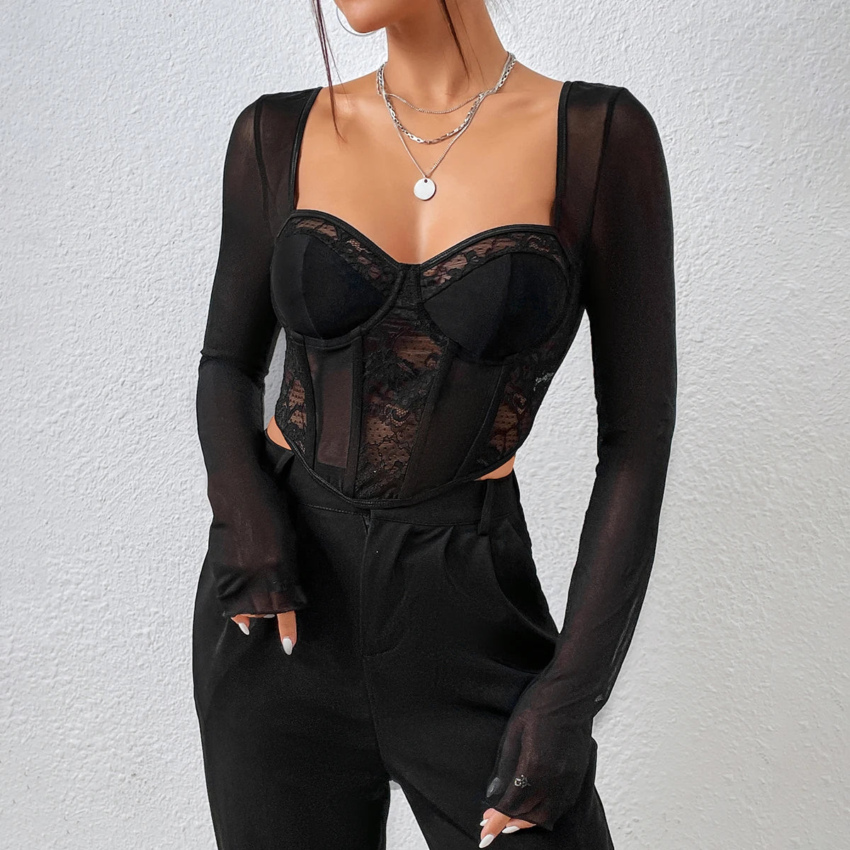 LACE EMBRACE TOP